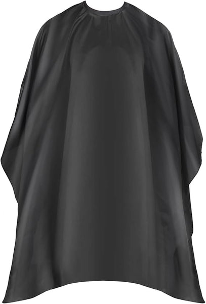 Professional Hair Cutting Cape with Adjustable Snap Closure