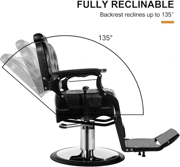 Vintage Hydraulic Barber Chair