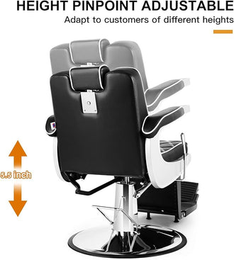 Wide Backrest Barber Chair