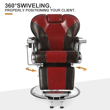 Camel Barber Chair