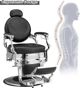Vintage Recline Barber Chair