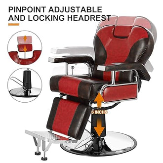 Camel Barber Chair