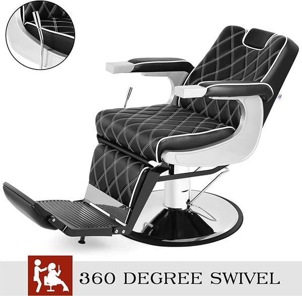 Wide Backrest Barber Chair