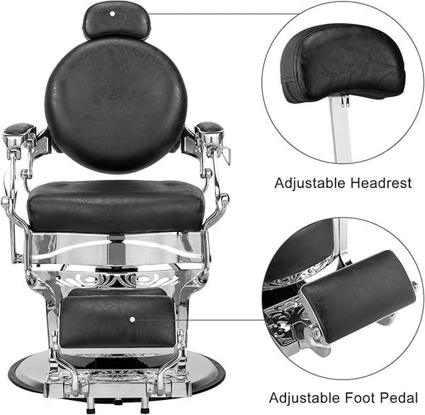 Vintage Recline Barber Chair