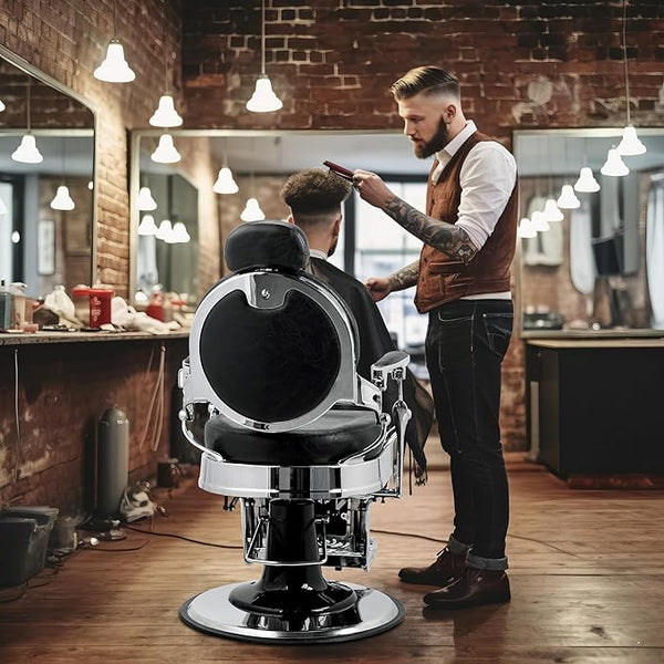 Vintage Recline Barber Chair
