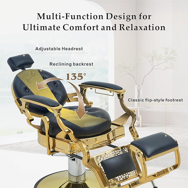 Heavy Duty Barber Chair