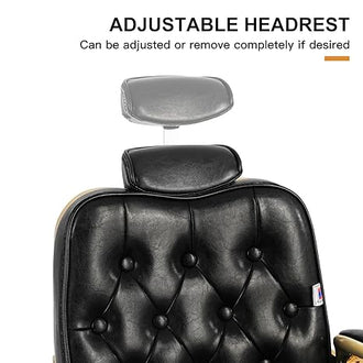 Gold Hydraulic Barber Chair